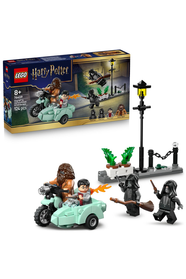 ® Harry Potter™ Hagrid™ ve Harry, Privet Drive Kaçışı 76459 - 8+ için Oyuncak Yapım Seti (124P)