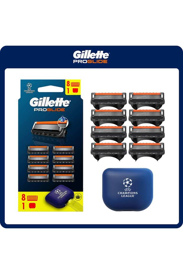Gillette Proglide Avantajlı Yedek Tıraş Bıçağı 8'li