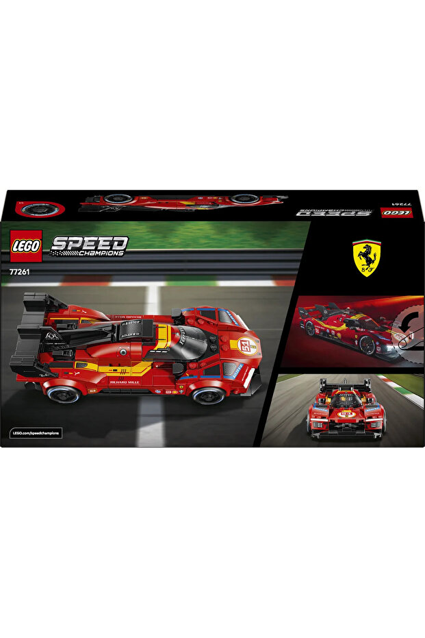 ® Speed Champions Ferrari 499P 77261 - 9 Yaş Üzeri Çocuklar için Oyuncak Yapım Seti (329 Parça) - 5