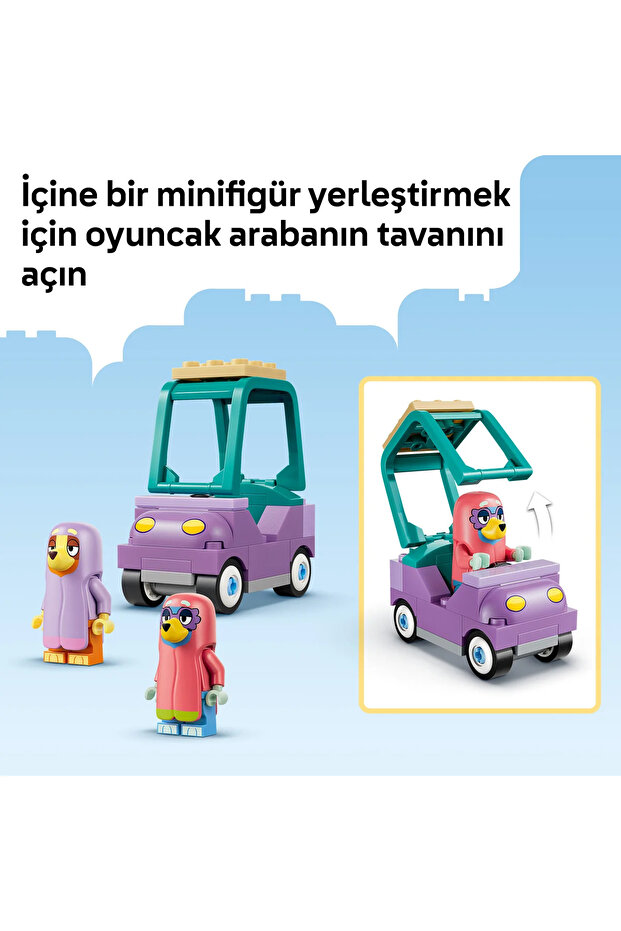 ® Bluey Büyükanneler ile Bingo ve Bluey 11216 - 4 Yaş Üzeri için Oyuncak Yapım Seti (80 Parça) - 10