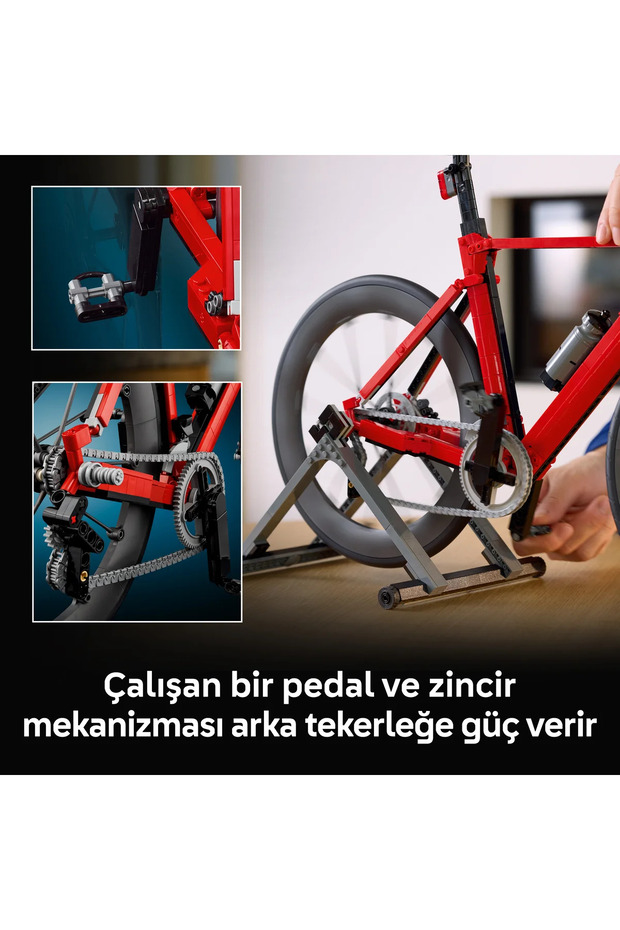 ® Icons Yol Bisikleti 11380 - Yetişkinler için Yaratıcı Model Yapım Seti (1015 Parça) - 8