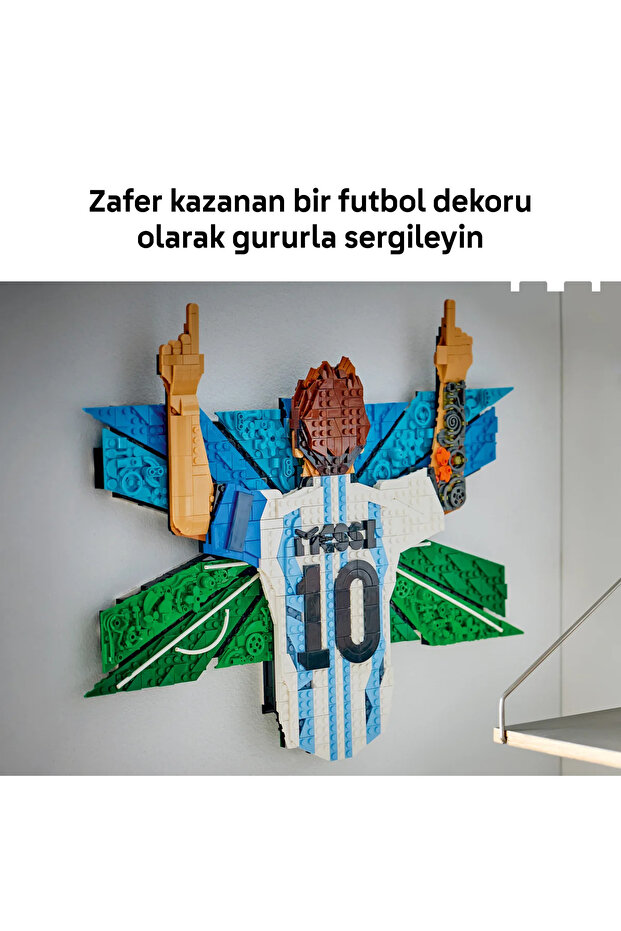 ® Editions Lionel Messi Kutlama 43018 –14 Yaş ve Üzeri Çocuklar İçin Oyuncak Yapım Seti (1427P) - 10