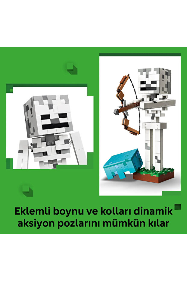 ® Minecraft® İskelet 21594 - 10 Yaş ve Üzeri Çocuklar için Oyuncak Yapım Seti (502 Parça) - 6