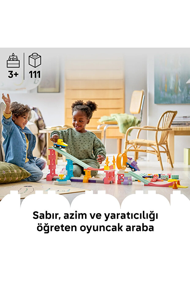 DUPLO Kasabası 3’ü 1 Arada Araçlar Yaratıcı Rampalar 10478 - 3+ için Oyuncak Yapım Seti (111P) - 6