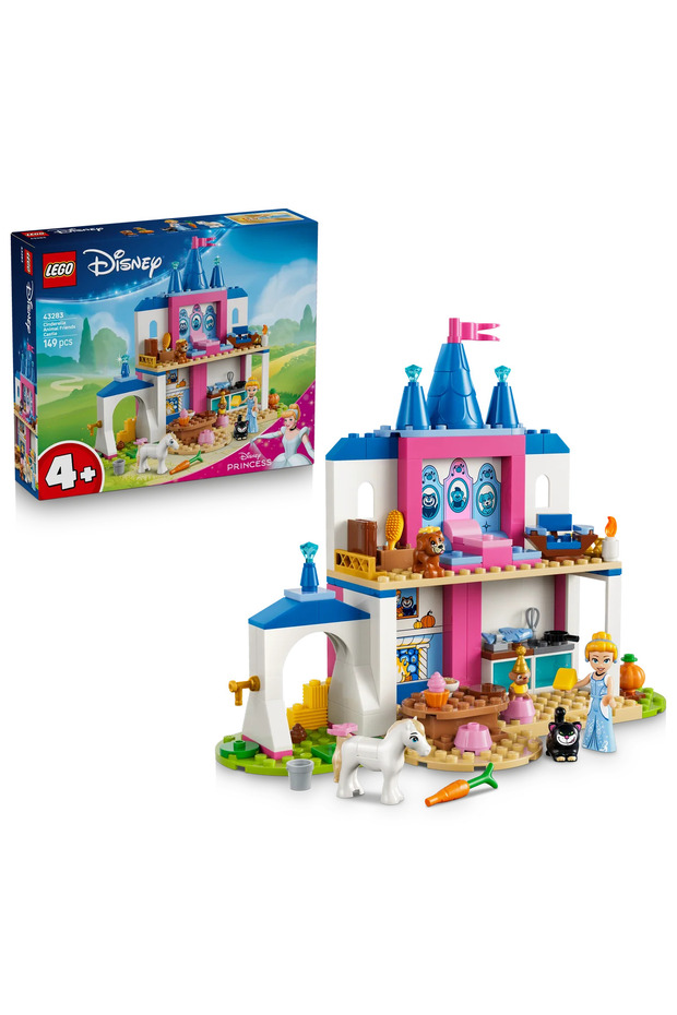 ® ǀ Disney Princess Sindirella Hayvan Dostları Şatosu 43283 – 4+ için Oyuncak Yapım Seti (149P)
