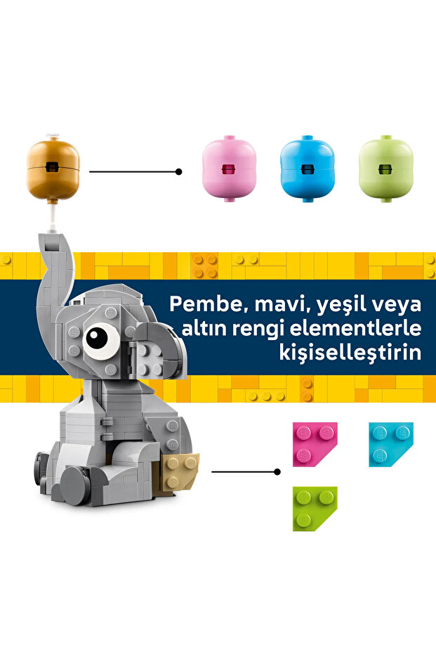 ® Gökyüzündeki Yavru Fil 40814 – Yetişkinler için Dekoratif Model Yapım Seti (402 Parça) - 8