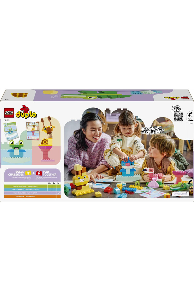 ® DUPLO® Hayvan Yapma Oyunu Eğitici Oyuncak 10472 – 3+ Yaş için Oyuncak Yapım Seti (94 Parça) - 5