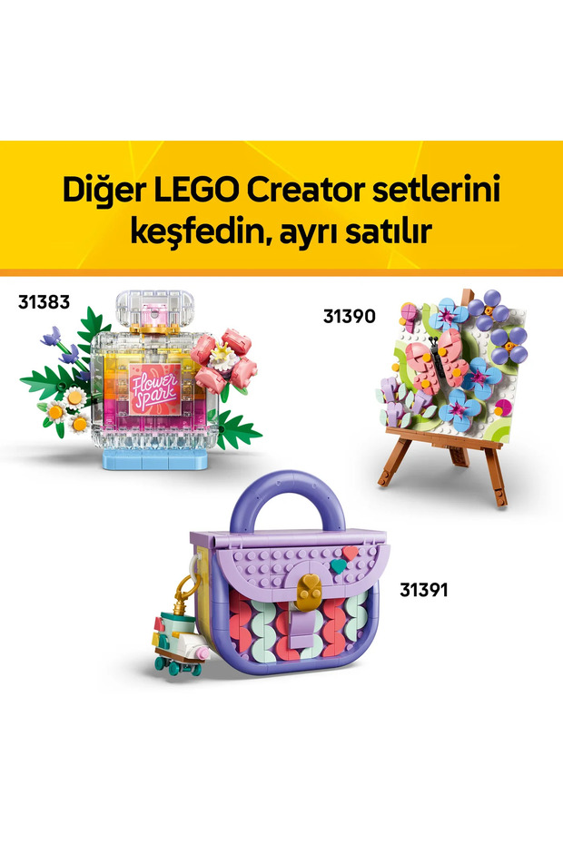 ® Creator 3’ü 1 Arada Müzikal Dekor Kedili Piyano 31392 - 9+ için Oyuncak Yapım Seti (485 Parça) - 11