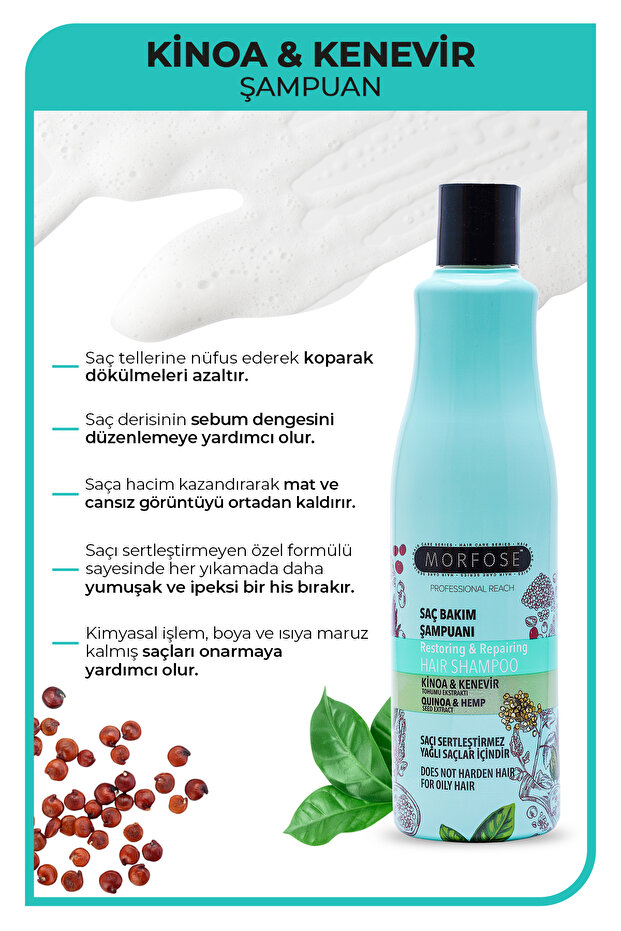 Kinoa Şampuan 500 ml - 3