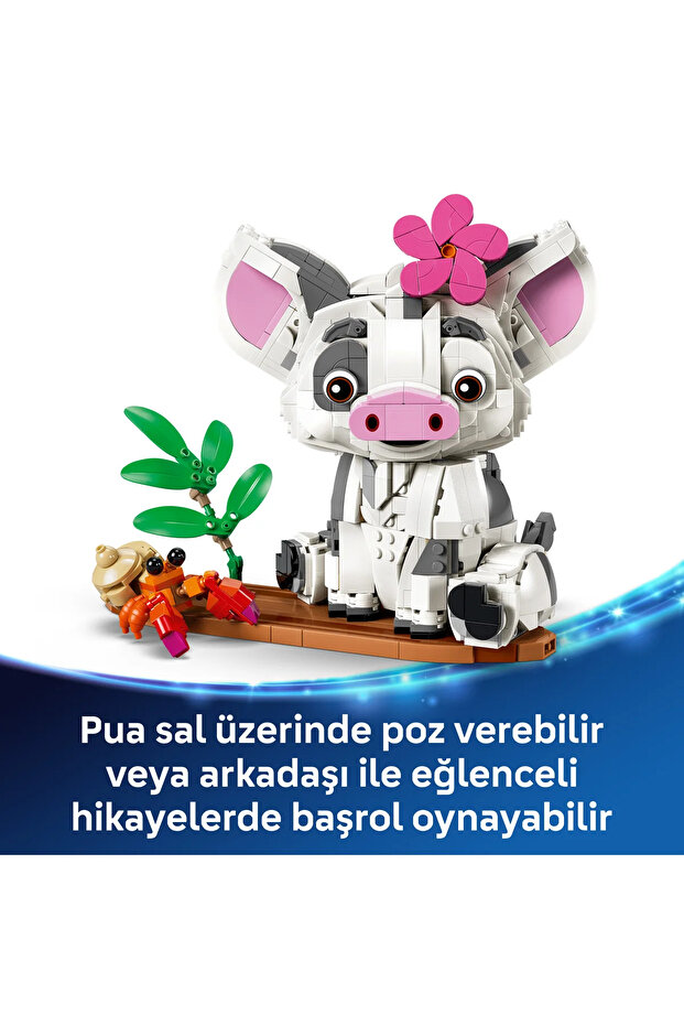 ® | Disney Moana Pua 43292 - Toy Building Set for Children 9+ Years Old (885 Pieces) - 6
