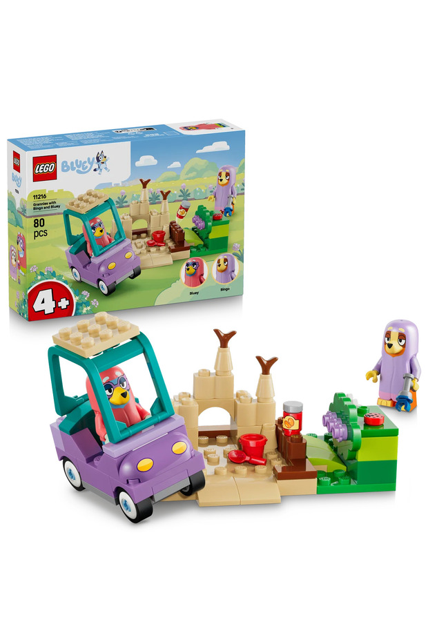 ® Bluey Büyükanneler ile Bingo ve Bluey 11216 - 4 Yaş Üzeri için Oyuncak Yapım Seti (80 Parça) - 1