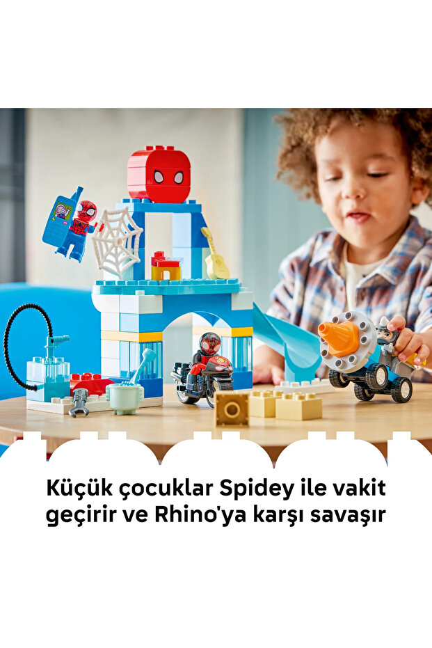 ® DUPLO® | Marvel Spidey Takımı Karargahı 10464 – 2+ Yaş için Oyuncak Yapım Seti (65 Parça) - 8