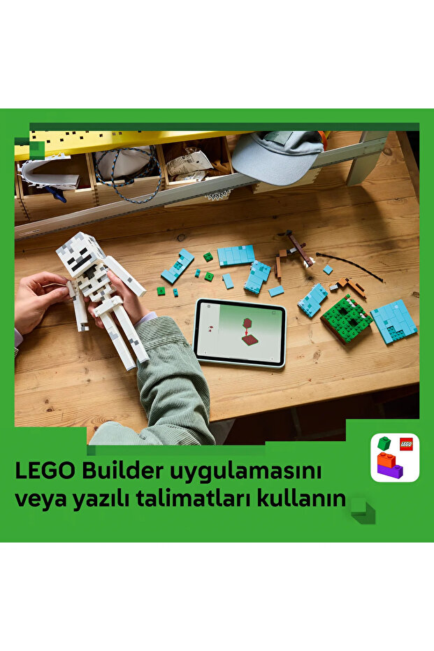 ® Minecraft® İskelet 21594 - 10 Yaş ve Üzeri Çocuklar için Oyuncak Yapım Seti (502 Parça) - 9