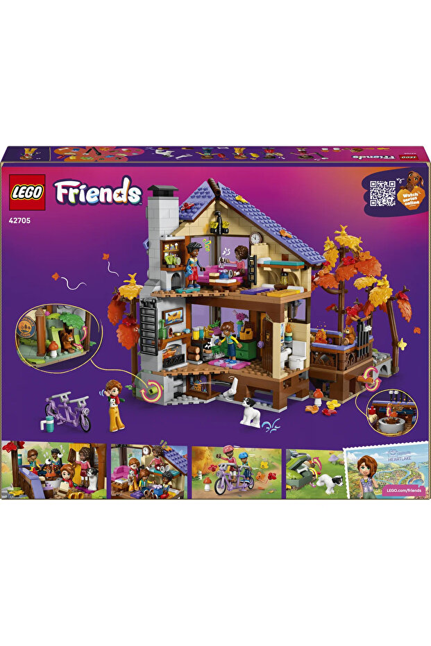 ® Friends Şirin Sonbahar Orman Kulübesi 42705 - 9 Yaş ve Üzeri Oyuncak Yapım Seti (1229 Parça) - 5