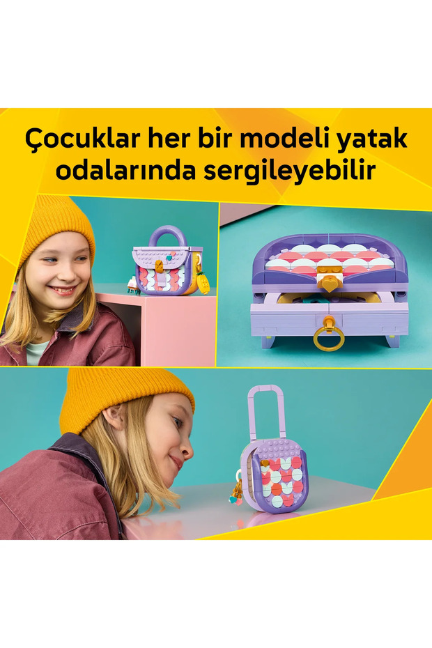 ® Creator 3’ü 1 Arada Saklama Bölmeli Tasarım Çanta 31391 - 8+ için Oyuncak Yapım Seti (272P) - 7