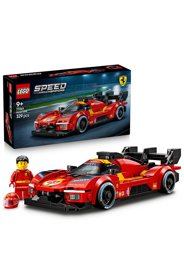 ® Speed Champions Ferrari 499P 77261 - 9 Yaş Üzeri Çocuklar için Oyuncak Yapım Seti (329 Parça) - 1