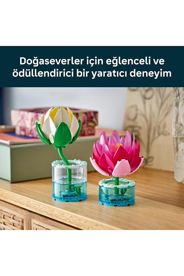 ® Botanicals Nilüferler 11511 - 9 Yaş ve Üzeri Çocuklar için Oyuncak Yapım Seti (259 Parça) - 7