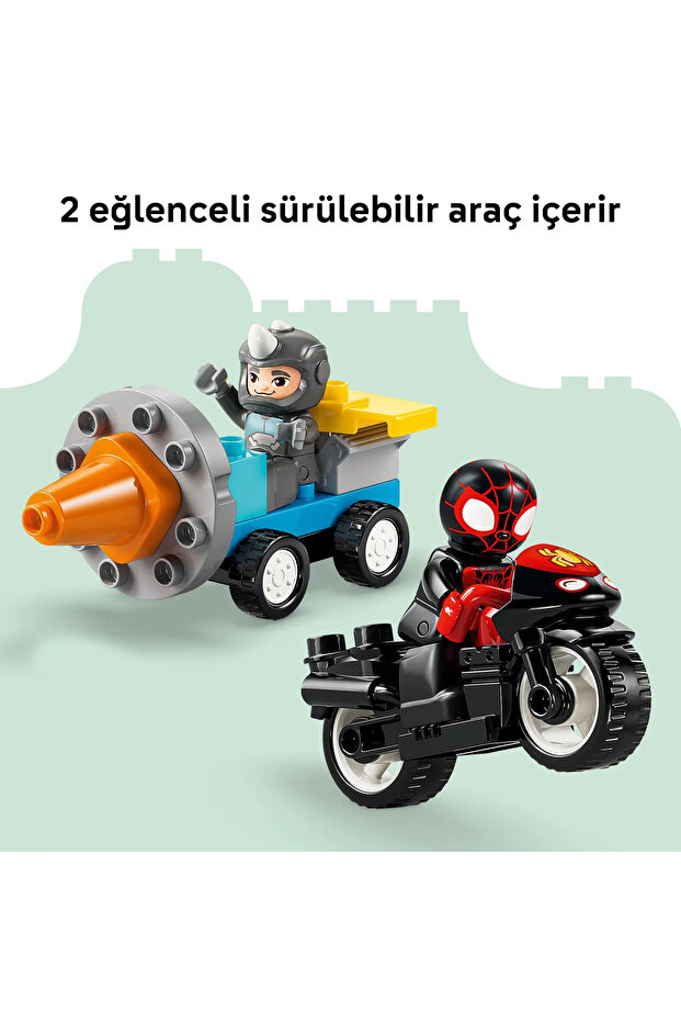 ® DUPLO® | Marvel Spidey Takımı Karargahı 10464 – 2+ Yaş için Oyuncak Yapım Seti (65 Parça) - 9