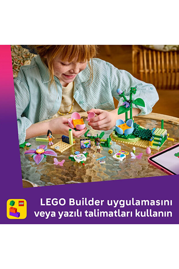 ® Friends Dönen Çiçek ve Peri Fincanı 42702 - 7 Yaş ve Üzeri için Oyuncak Yapım Seti (321 Parça) - 10