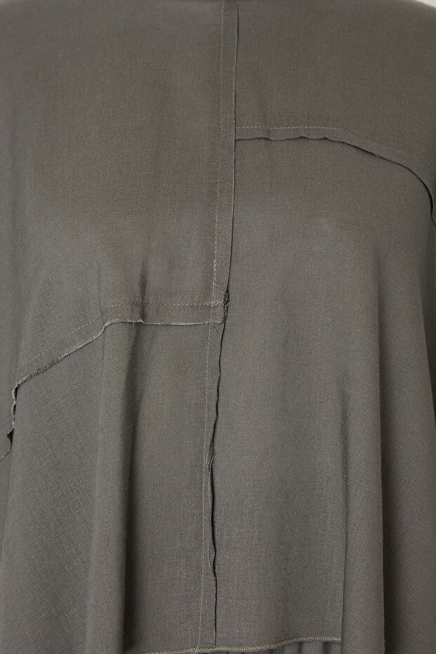 Taş Oversize Bluz Pantolon Alt - Üst Takım TWOSS26AU00176 - 4