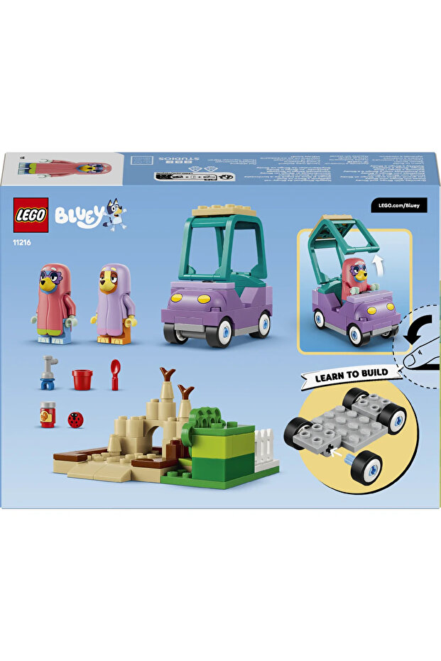 ® Bluey Büyükanneler ile Bingo ve Bluey 11216 - 4 Yaş Üzeri için Oyuncak Yapım Seti (80 Parça) - 5