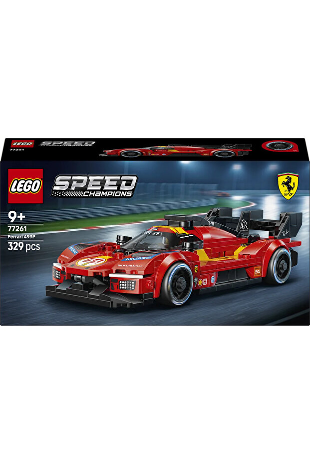 ® Speed Champions Ferrari 499P 77261 - 9 Yaş Üzeri Çocuklar için Oyuncak Yapım Seti (329 Parça) - 4