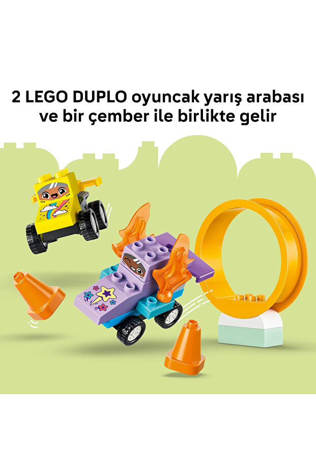 DUPLO Kasabası 3’ü 1 Arada Araçlar Yaratıcı Rampalar 10478 - 3+ için Oyuncak Yapım Seti (111P) - 10