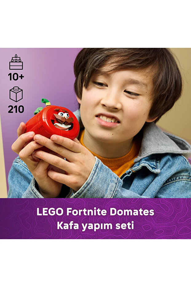 ®   Fortnite ®   Domates Kafa 77079 - Toy Construction Set for Children 10 Years and Above (210 Pieces) - 5