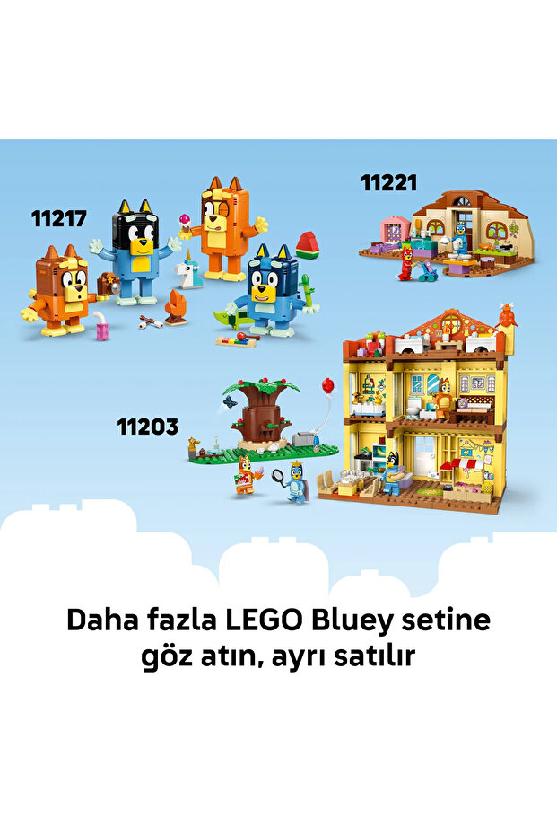 ® Bluey Büyükanneler ile Bingo ve Bluey 11216 - 4 Yaş Üzeri için Oyuncak Yapım Seti (80 Parça) - 11