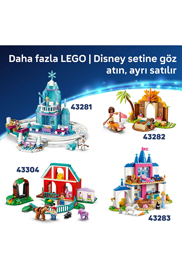 ® ǀ Disney Lilo ve Stiç ile Plaj Eğlencesi 43280 – 4+ Yaş için Oyuncak Yapım Seti (113 Parça) - 11