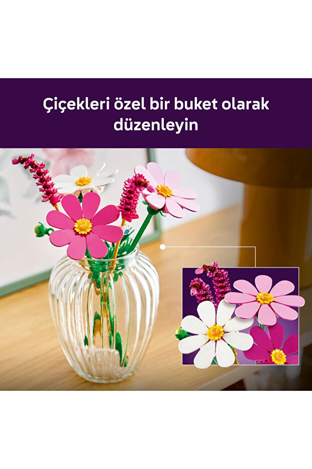 ® Botanicals Kozmos Çiçekleri 11514 - 9 Yaş Üzeri Çocuklar için Oyuncak Yapım Seti (171 Parça) - 8