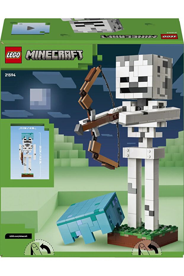 ® Minecraft® İskelet 21594 - 10 Yaş ve Üzeri Çocuklar için Oyuncak Yapım Seti (502 Parça) - 4