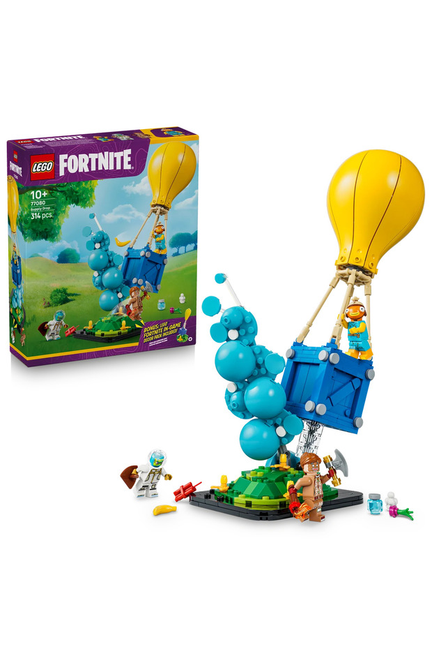 ® Fortnite® Mühimmat Desteği 77080 - 10 Yaş Üzeri Çocuklar için Oyuncak Yapım Seti (314 Parça) - 1