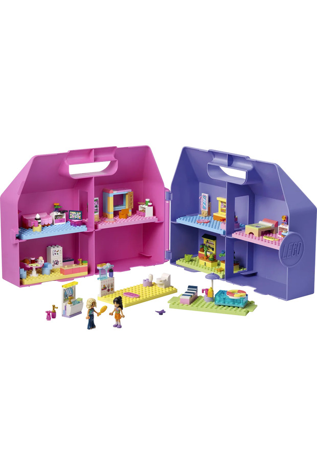 ® Friends Yaratıcı Bebek Evi Bavulu 42697 - 6 Yaş ve Üzeri için Oyuncak Yapım Seti (355 Parça) - 3