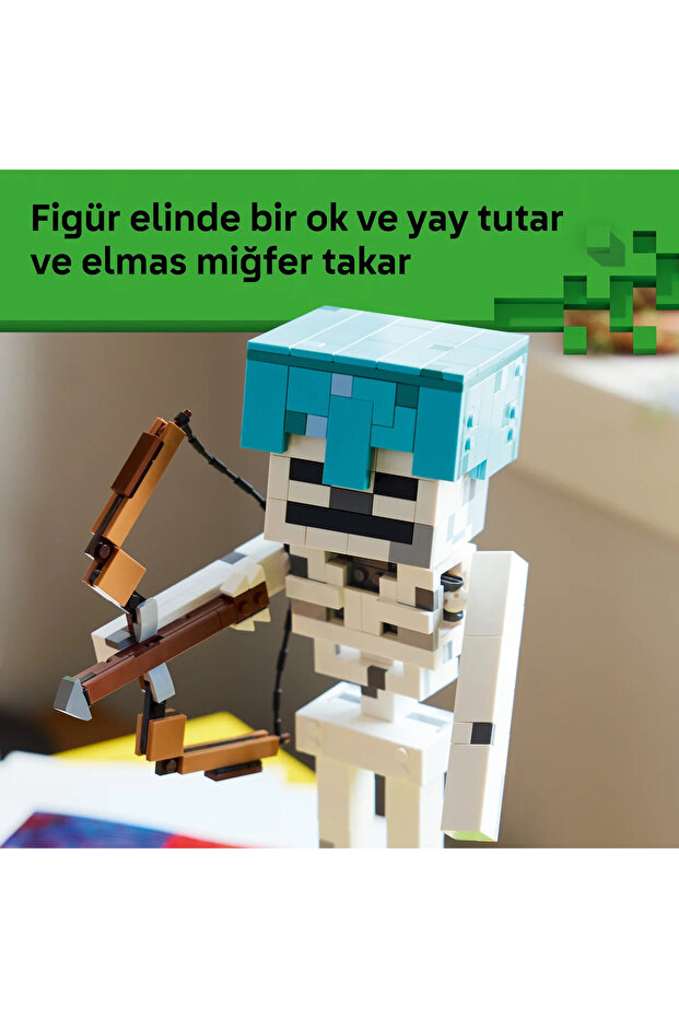 ® Minecraft® İskelet 21594 - 10 Yaş ve Üzeri Çocuklar için Oyuncak Yapım Seti (502 Parça) - 8
