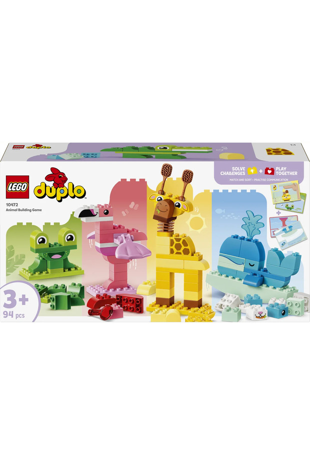 ® DUPLO® Hayvan Yapma Oyunu Eğitici Oyuncak 10472 – 3+ Yaş için Oyuncak Yapım Seti (94 Parça) - 4