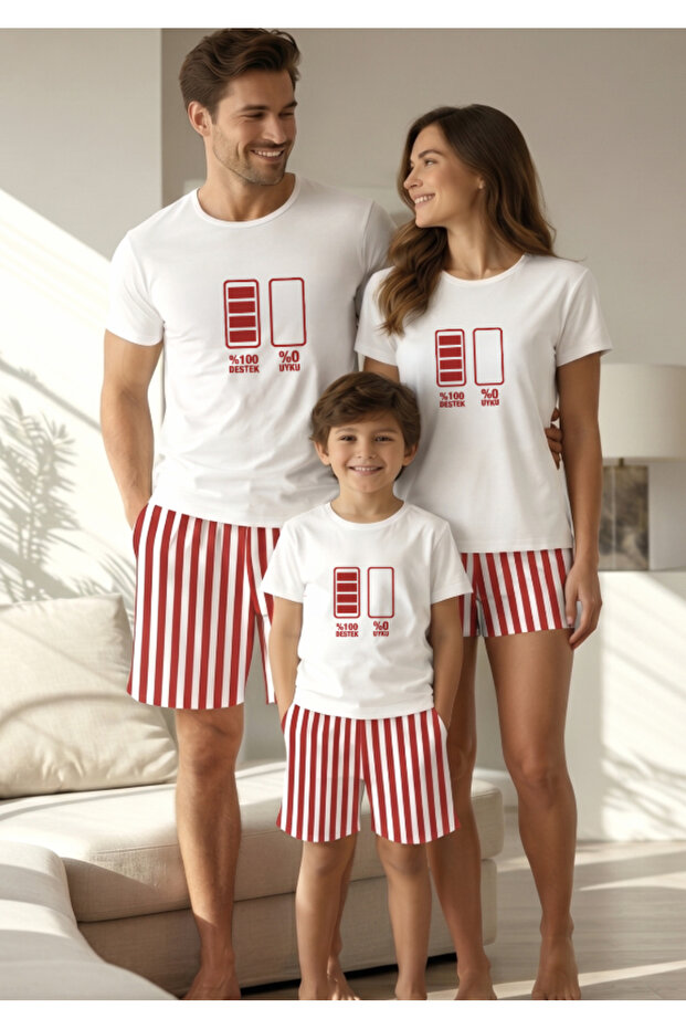 Ekru Unisex Pijama Takımı TKDSS26PT00040 - 2
