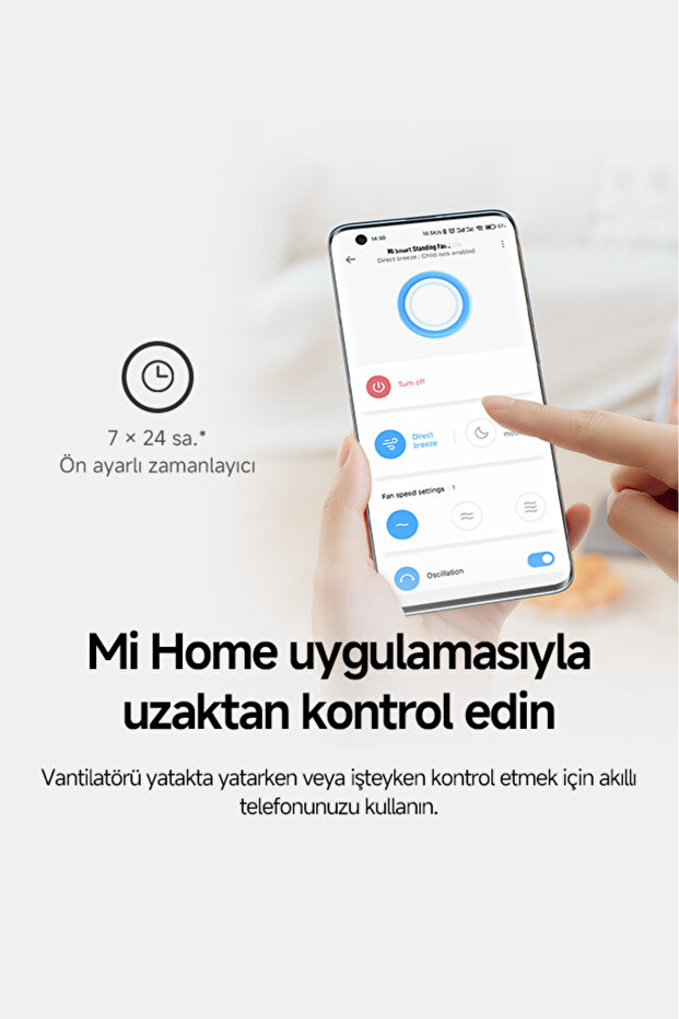 Mi Smart Ayaklı Fan 2 Lite - 10