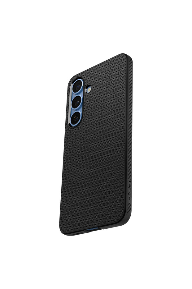 Spigen Liquid Air designed for Samsung Galaxy S25 PLUS case - Matte Black - 8