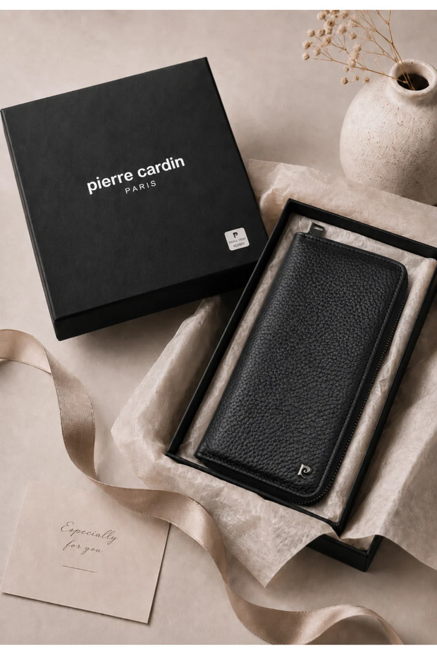 Unisex Men's and Women's 100% Genuine Leather Vertical Wallet Card Holder - Leather Accessory - Leather Gift - Pc-11056
