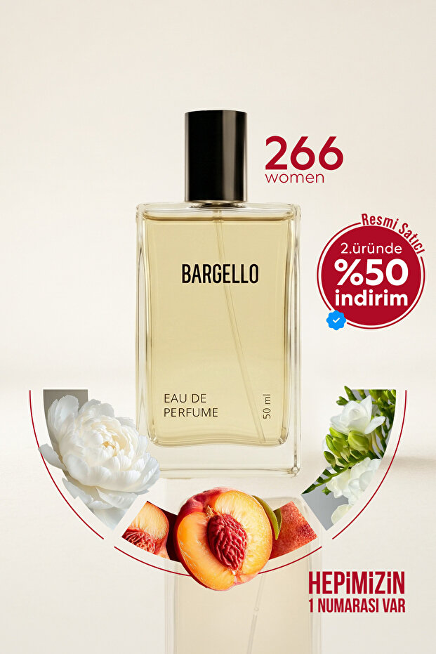 266 عطر نسائي مزين بالزهور - 50 مل