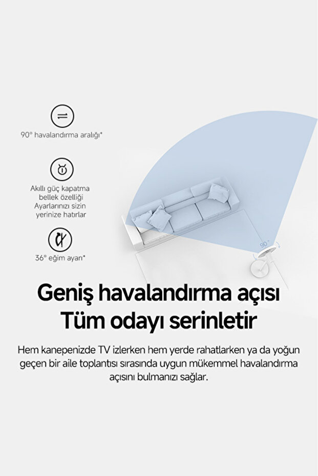 Mi Smart Ayaklı Fan 2 Lite - 12