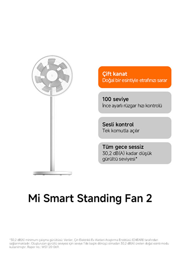 Mi Smart Standing Fan 2 Vantilatör