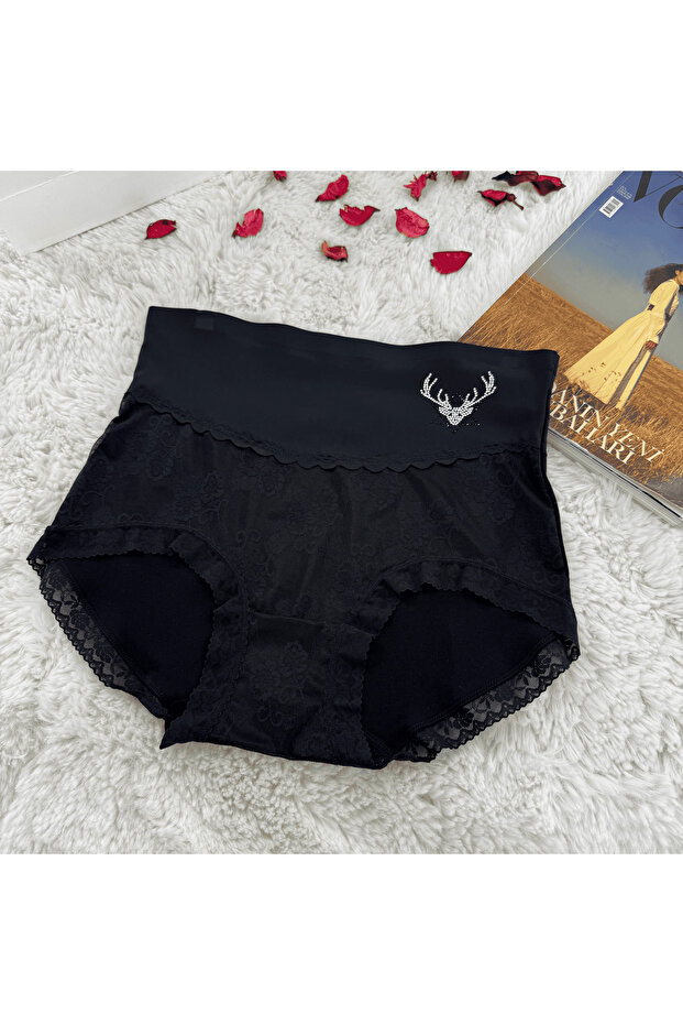 Women's High Waist Lace Comfortable Panties