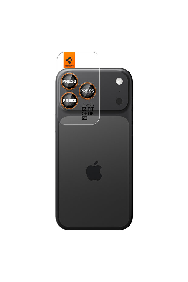 iPhone 17 / 16 / 15 / 14 Pro / Pro Max Kamera Lens Camı Koruyucu Kolay Kurulum (2 Adet) - AGL10123 - 9