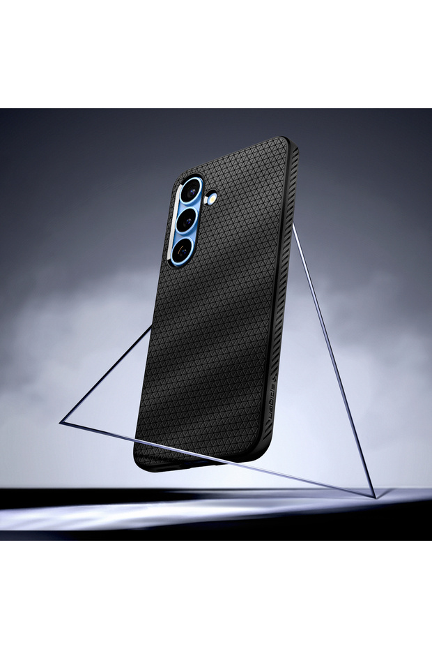 Spigen Liquid Air designed for Samsung Galaxy S25 PLUS case - Matte Black - 6