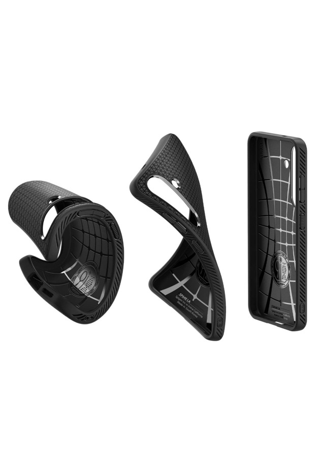 Spigen Liquid Air designed for Samsung Galaxy S25 PLUS case - Matte Black - 7