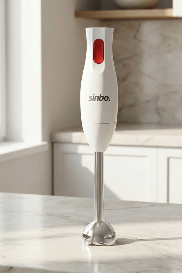 SHB 3185 350 W Paslanmaz Çelik Ayaklı El Blenderi - 6