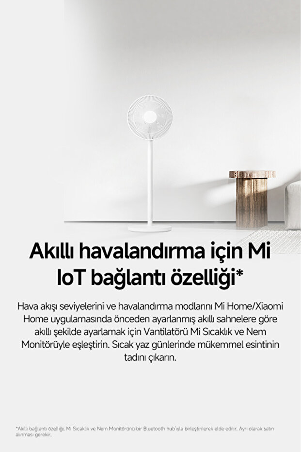 Mi Smart Ayaklı Fan 2 Lite - 8