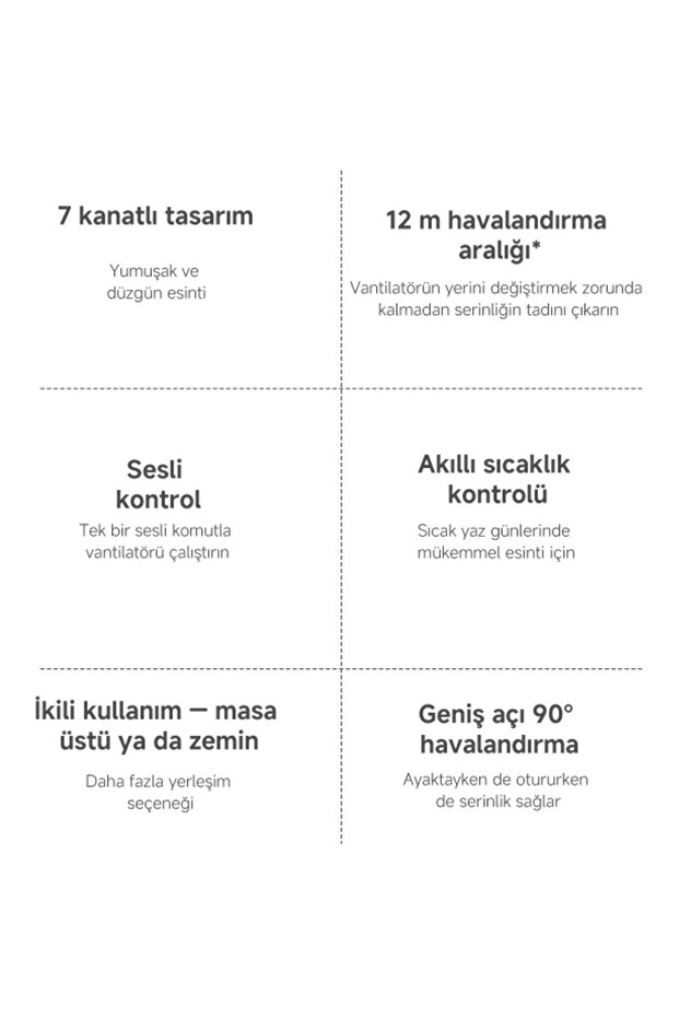 Mi Smart Ayaklı Fan 2 Lite - 5